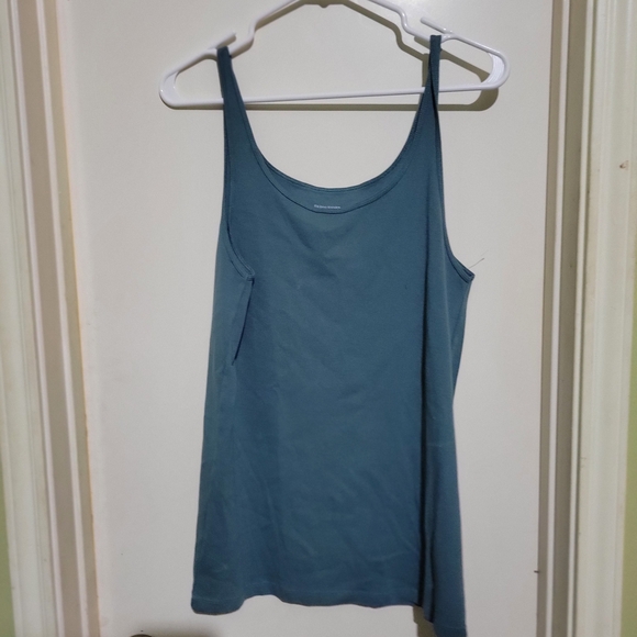 Eileen Fisher Teal Camisole Top Size XL - Picture 1 of 2